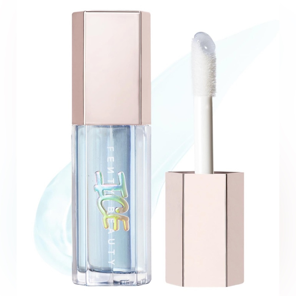 (2) Fenty Beauty ICE Cold Heart’d Lip Gloss/ Mini Fussy Lip Gloss